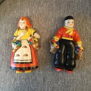 Dutch Boy & Girl Set Yamaha Made in occupied Japan